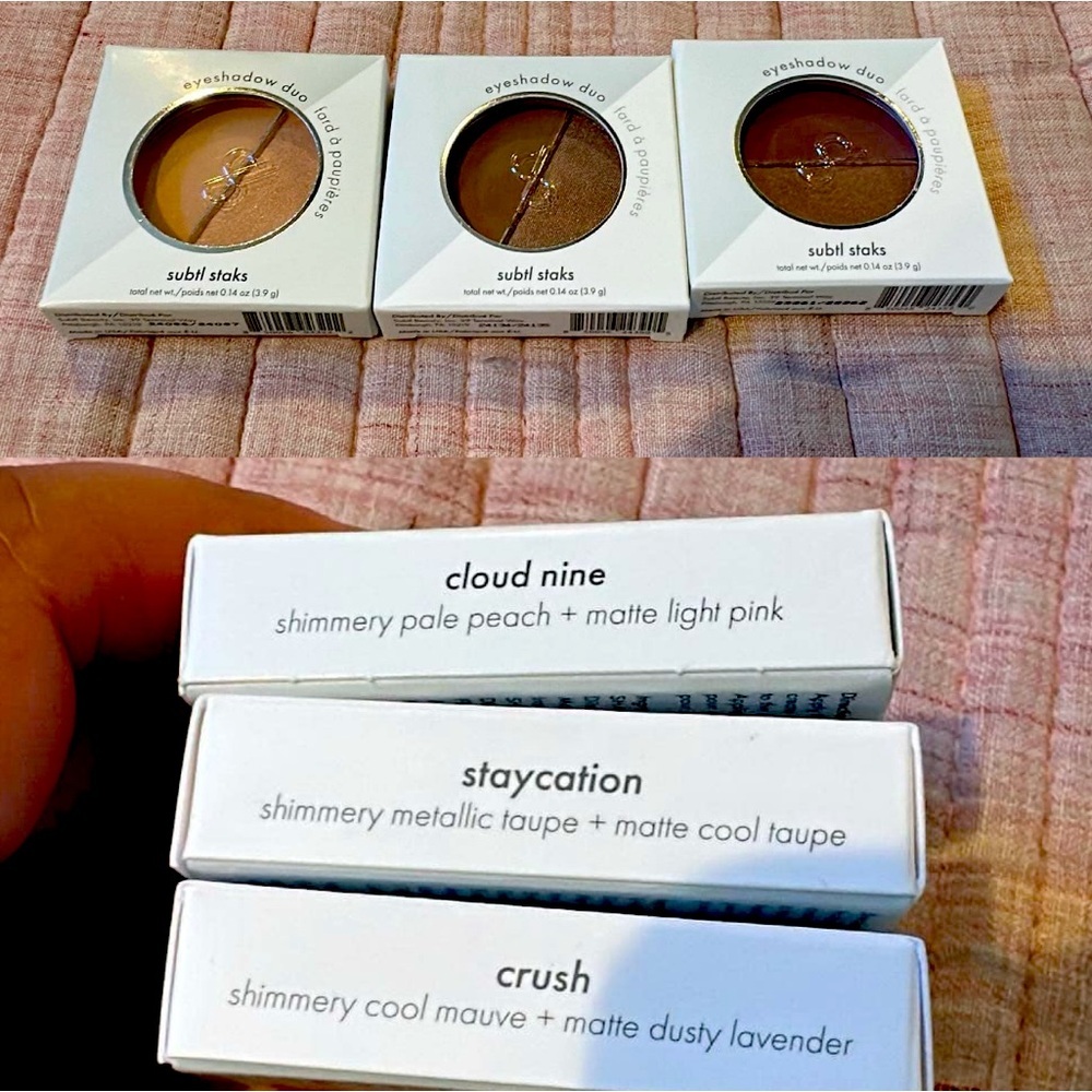 Subtl Beauty Eyeshadow Duos